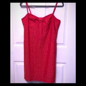 Lilly Pulitzer pink lace dress